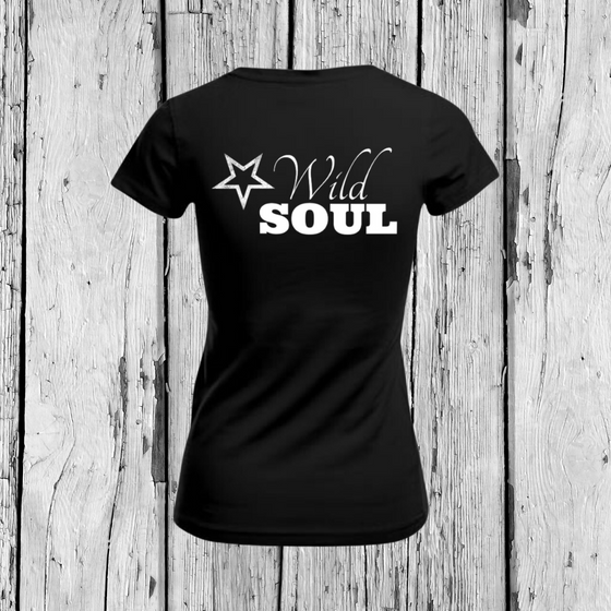 Wild Soul | T-Shirt V-Ausschnitt | Girls