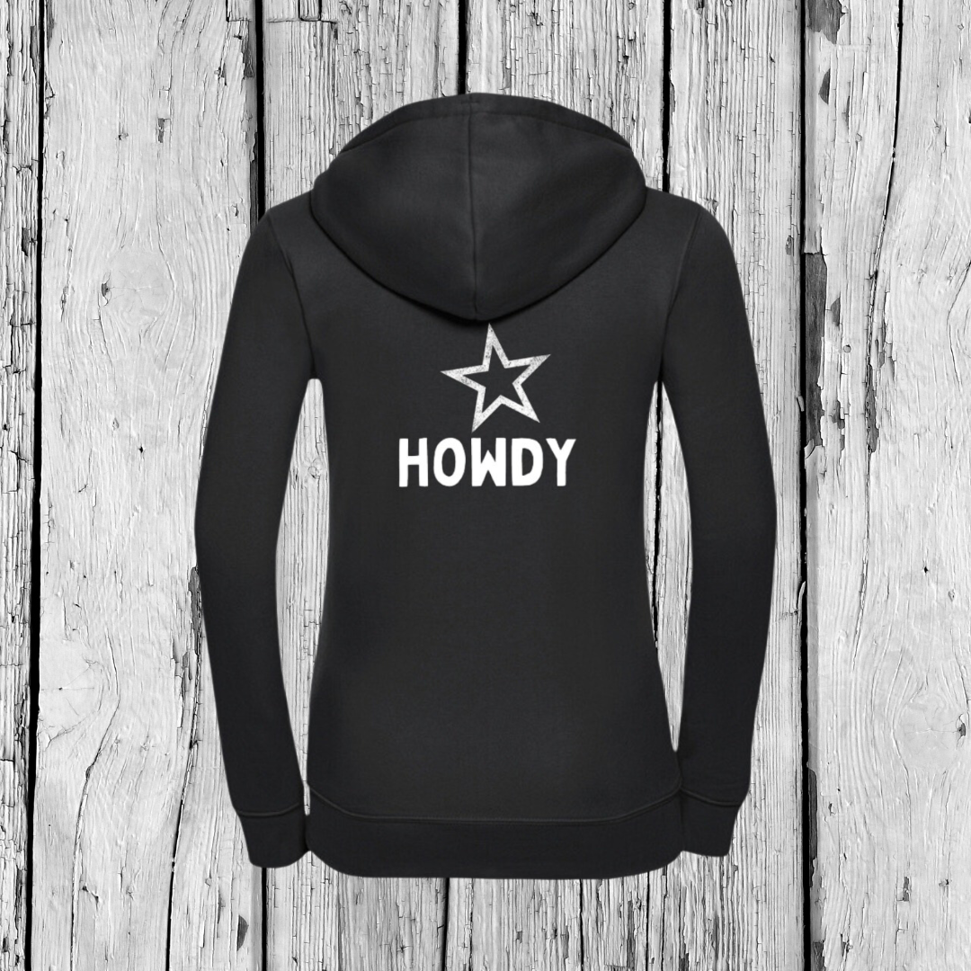 Howdy | Zip Sweater | Girls