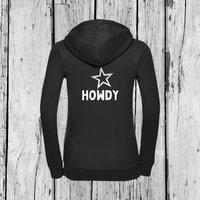 Howdy | Zip Sweater | Girls