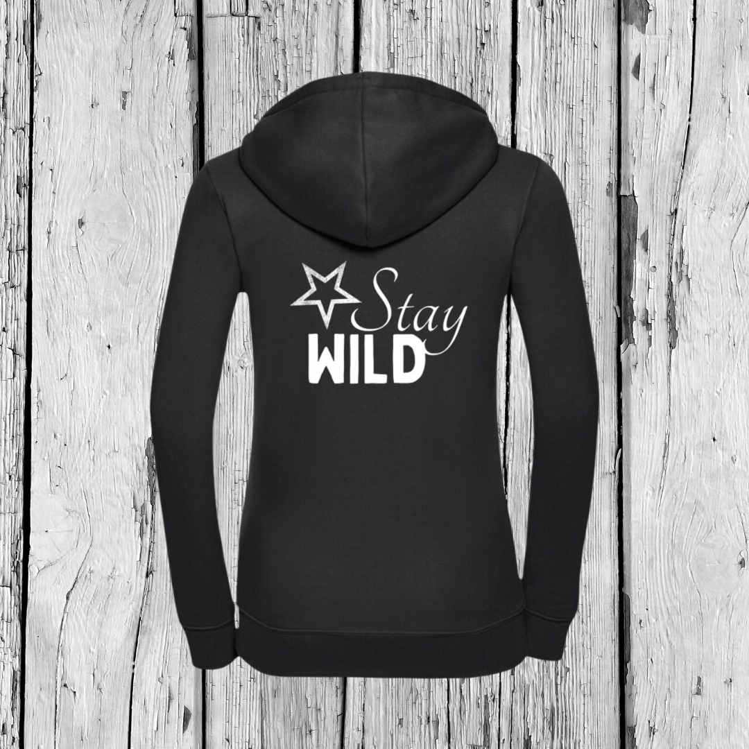 Stay Wild | Zip Sweater | Girls