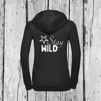 Stay Wild | Zip Sweater | Girls