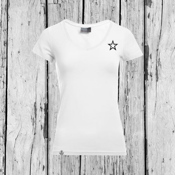 Knockin' Boots | T-Shirt V-Ausschnitt | Girls