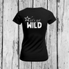 Let's get Wild | T-Shirt V-Ausschnitt | Girls