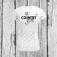 Country Girl | T-shirt V-neck | Girls