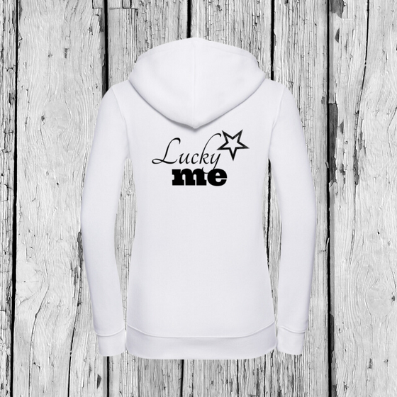 Lucky Me | Zip Sweater | Girls