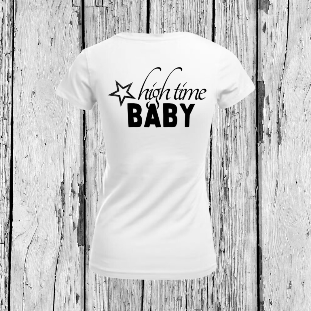 High Time Baby | V-Neck T-Shirt | Girls