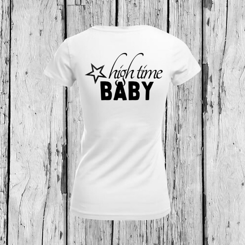 High Time Baby | V-Neck T-Shirt | Girls
