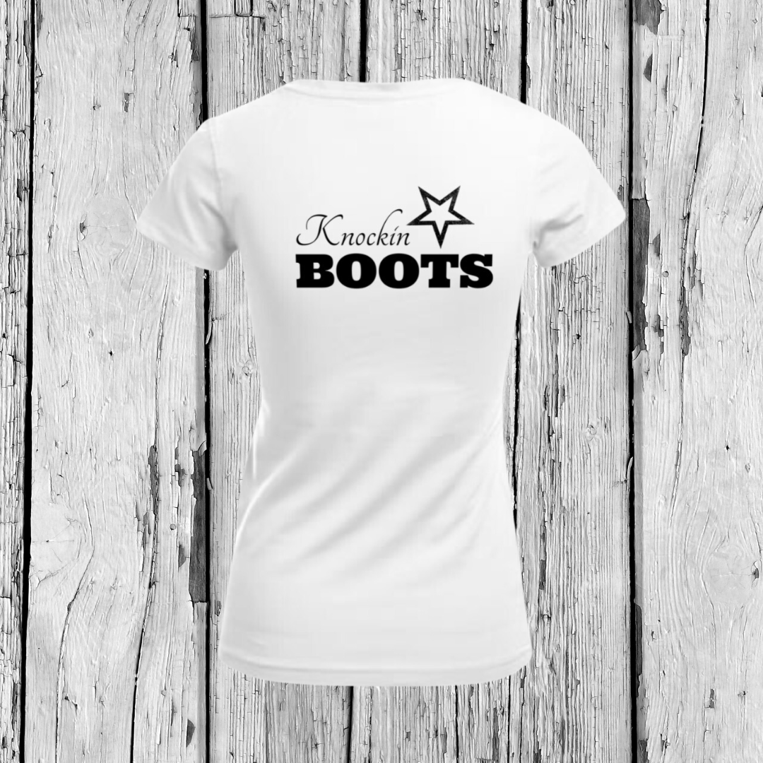 Knockin' Boots | V-Neck T-Shirt | Girls