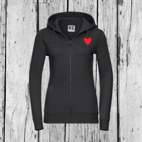 I love line dancing | Zip sweater | Girls