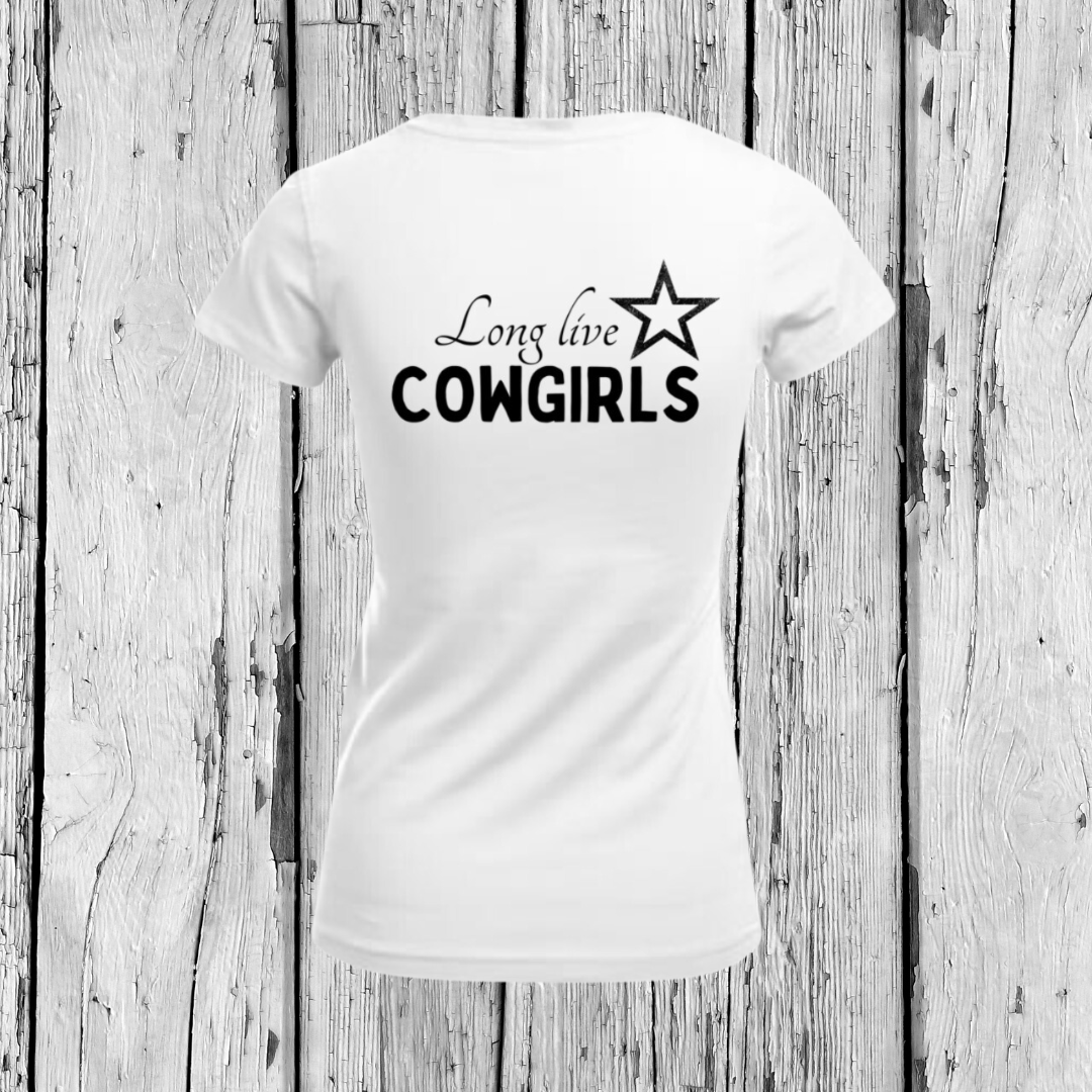 Long live cowgirls | T-shirt V-neck | Girls