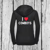 I love Cowboys | Zip Sweater | Girls