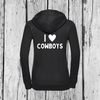 I love Cowboys | Zip Sweater | Girls