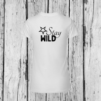 Stay Wild | T-Shirt Rundhals | Girls