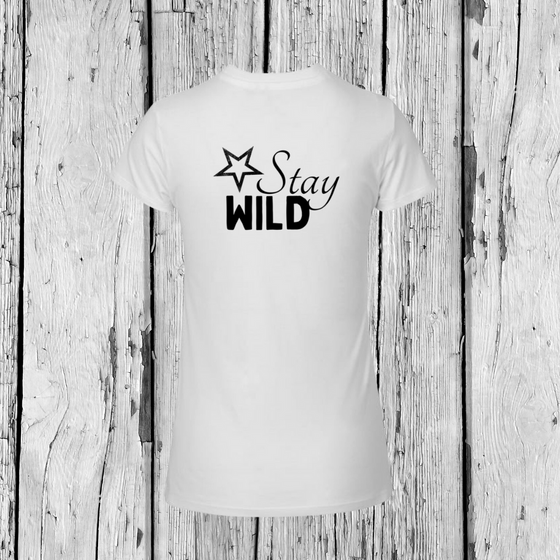 Stay Wild | T-Shirt Rundhals | Girls