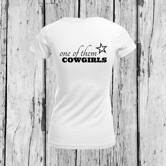 One of them Cowgirls | T-Shirt V-Ausschnitt | Girls