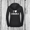 I love Cowgirls | Zip Sweater | Girls