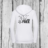 Wild and Free | Zip Sweater | Girls