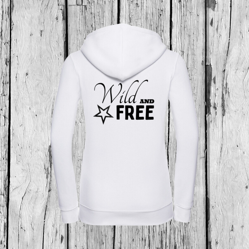 Wild and Free | Zip Sweater | Girls