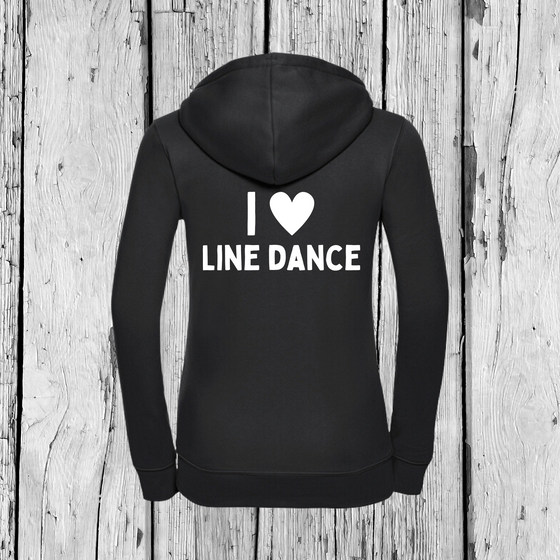 I love Line Dance | Zip Sweater | Girls