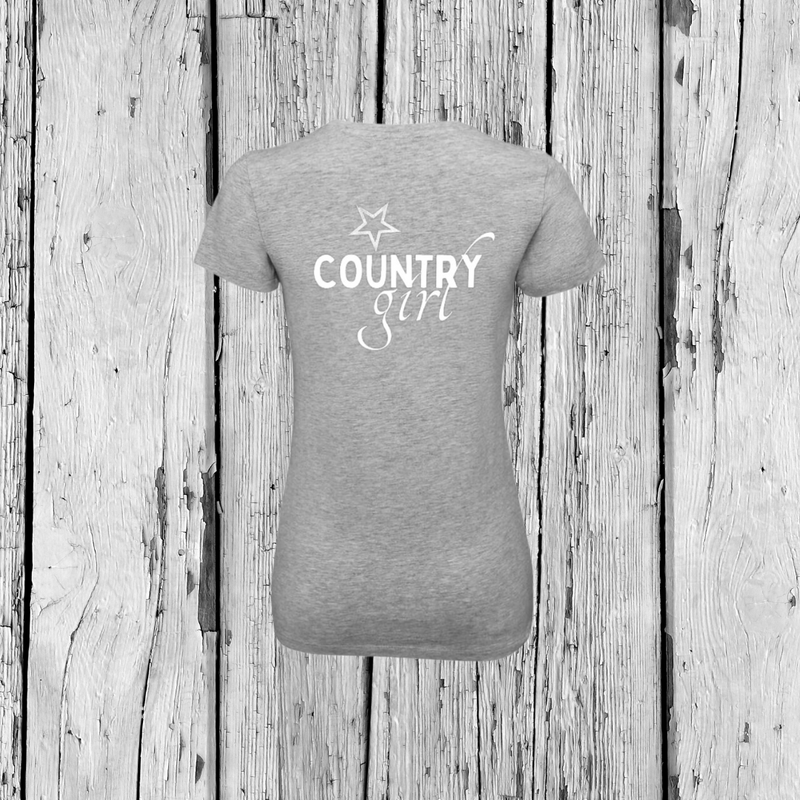 Country Girl | T-shirt V-neck | Girls