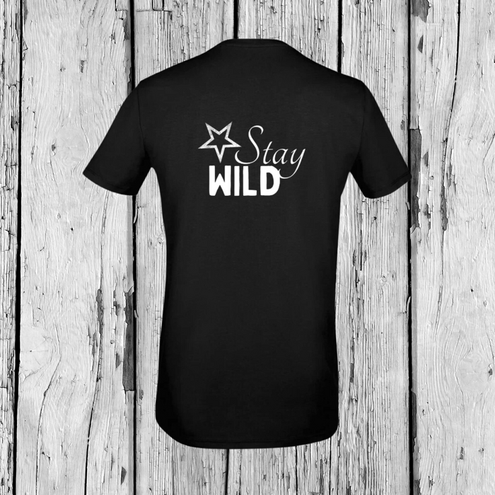 Stay Wild | T-Shirt V-Ausschnitt | Boys
