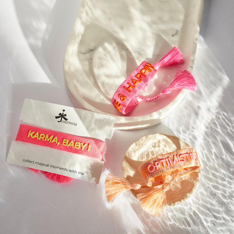 Karma, Baby! | Statement Armband - pink