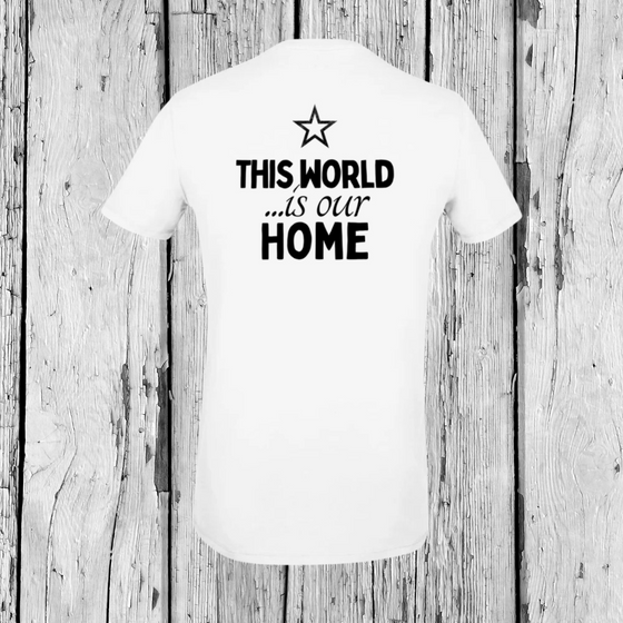 This World is our Home | T-Shirt Rundhals | Girls