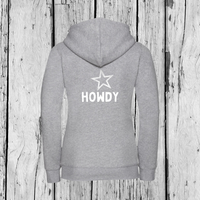 Howdy | Zip Sweater | Girls