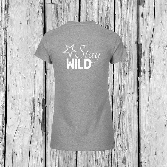 Stay Wild | T-Shirt Rundhals | Girls