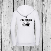 This World is our Home | Zip Sweater | Girls