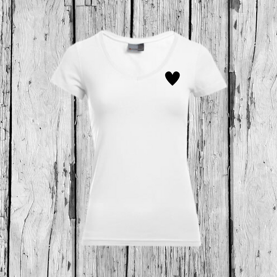 I love to Dance | T-Shirt V-Ausschnitt | Girls