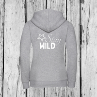 Stay Wild | Zip Sweater | Girls