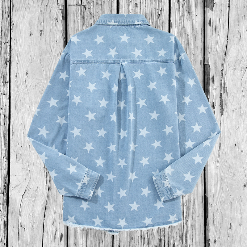 Jeanshemd Stars | Girls