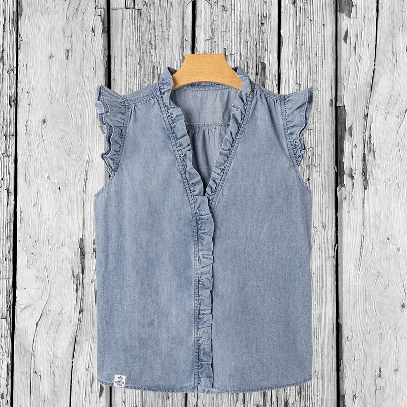 Jeans Bluse | Glitzerstern | Girls