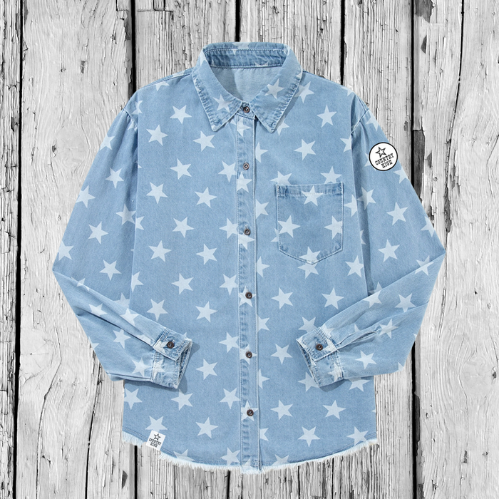 Jeanshemd Stars | Girls