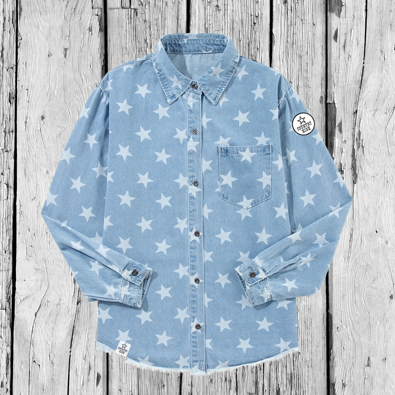 Jeanshemd Stars | Girls