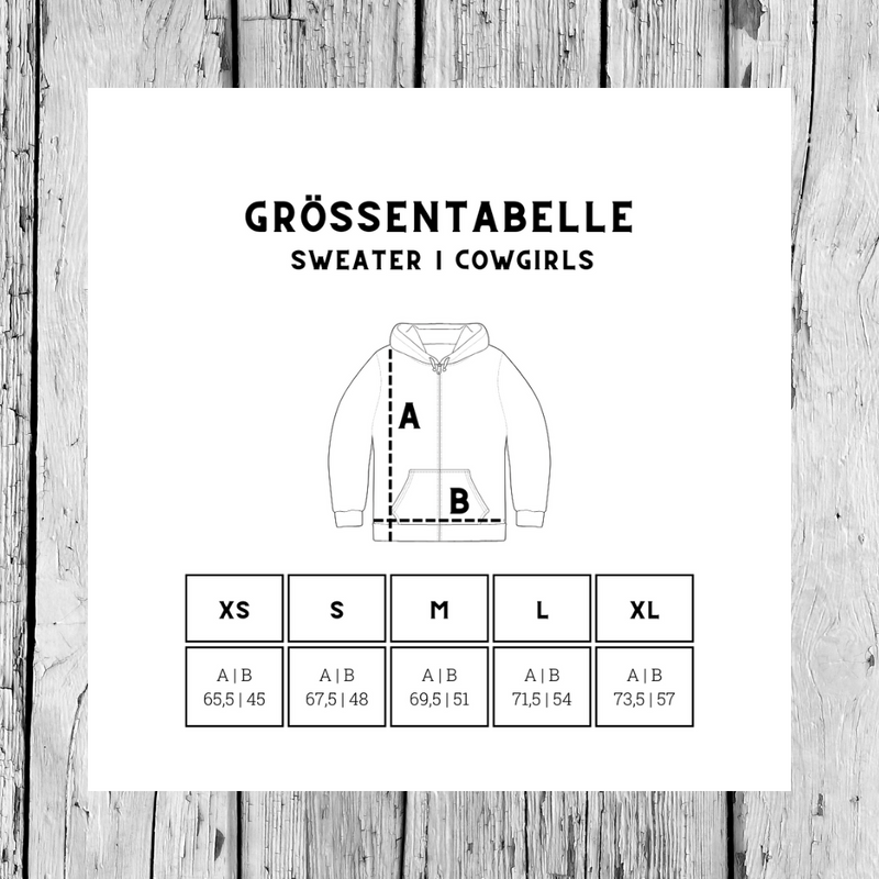 Long live Cowgirls | Zip Sweater | Girls