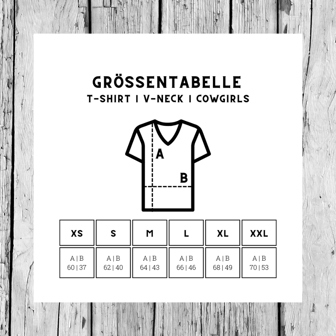 Wild and Free | T-Shirt V-Ausschnitt | Girls