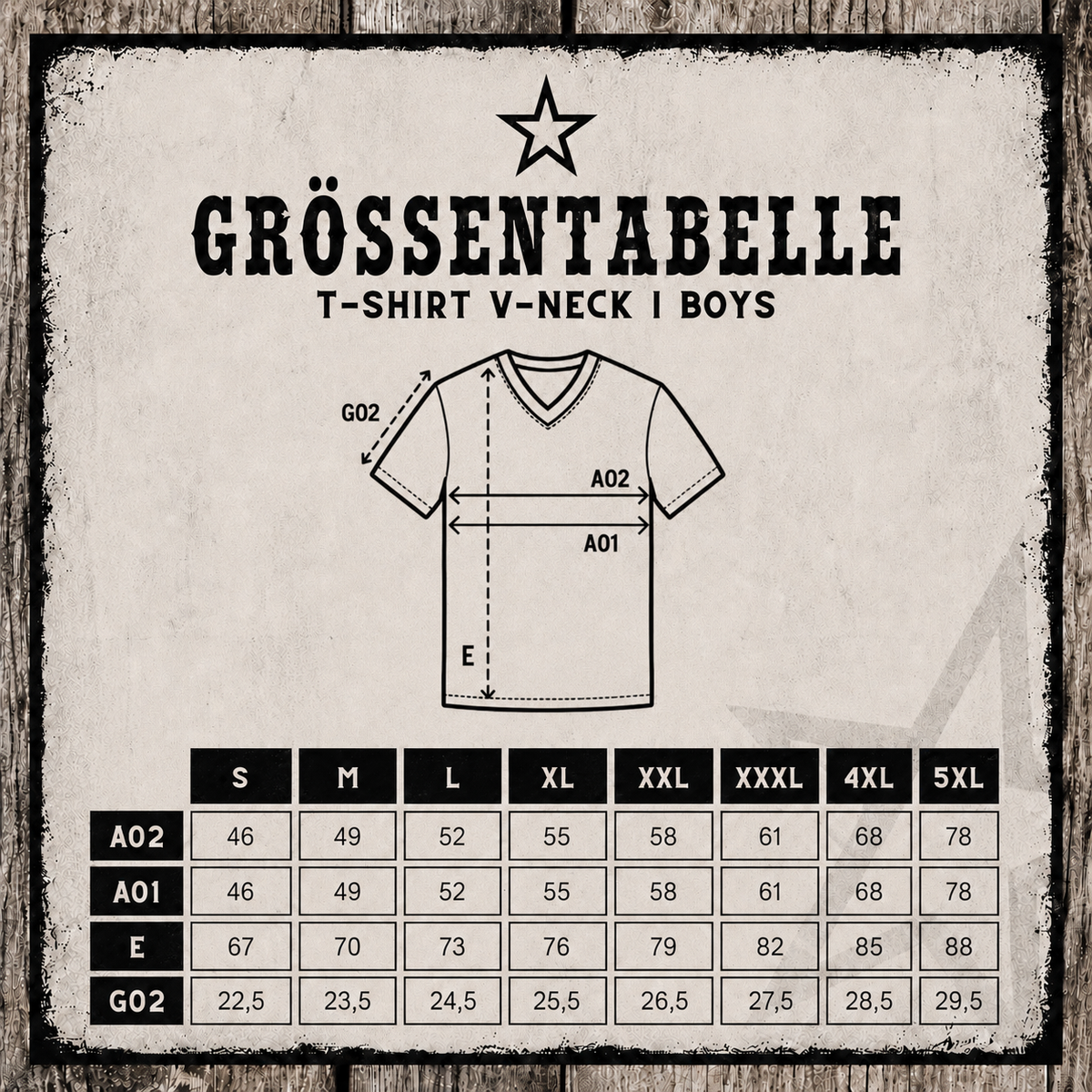 T-Shirt Boys | V-Ausschnitt