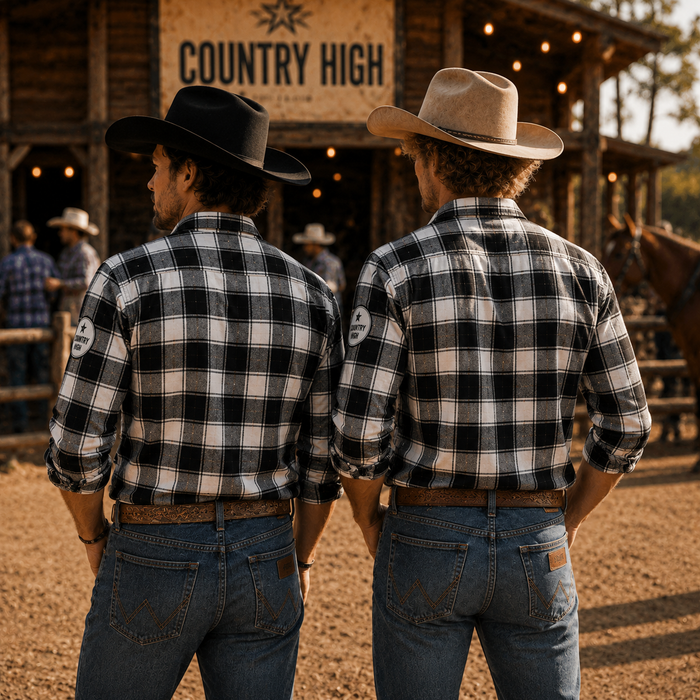 Chemise à carreaux garçons