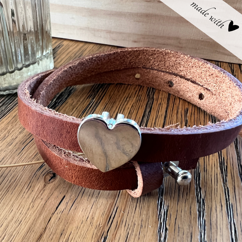 Heart | Lederarmband