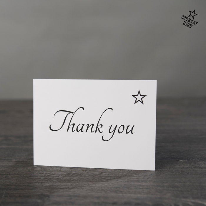 Thank You | Grusskarte