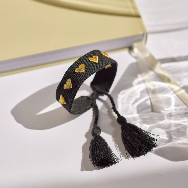 Statement Armband Goldene Herzen – COUNTRY HIGH