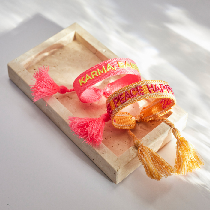 Karma, Baby! | Statement Armband - pink