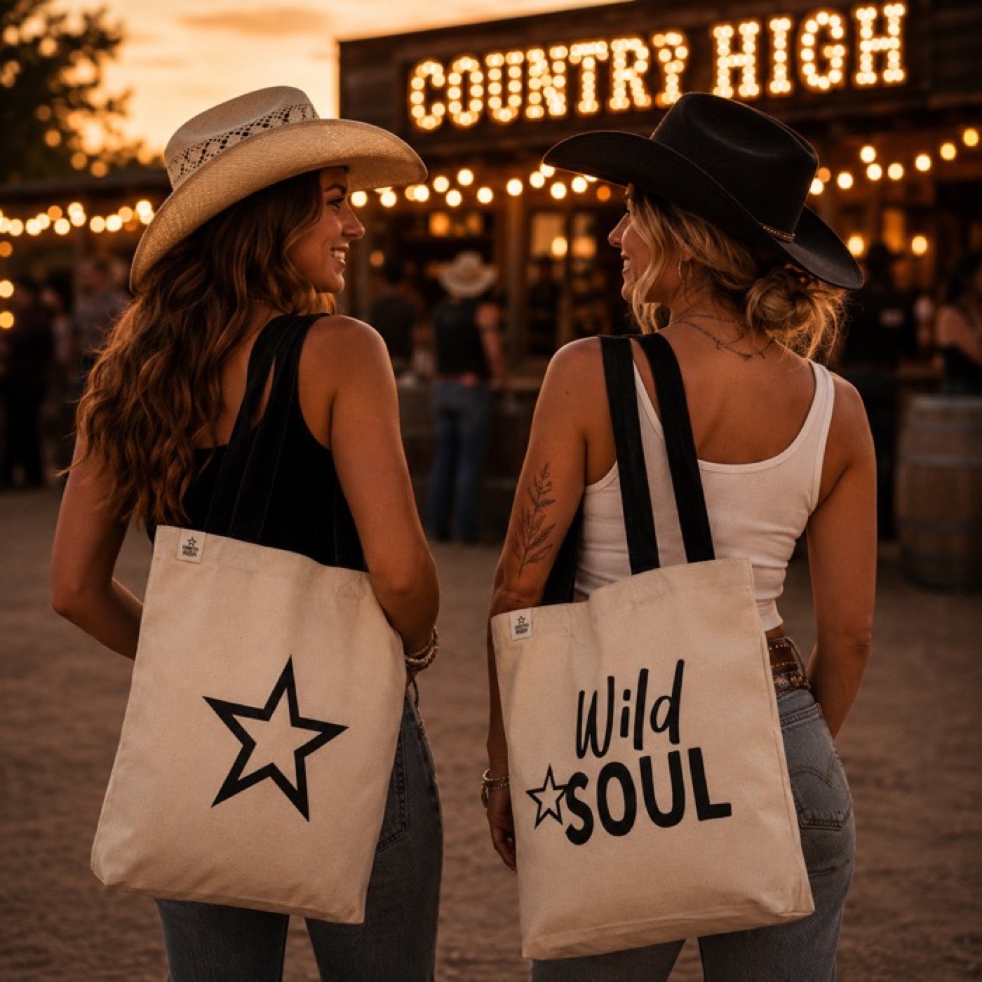 Gäste am COUNTRY HIGH Pop-Up Store